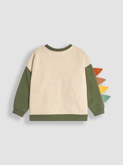 Dinosaur Applique Novelty Sweatshirt