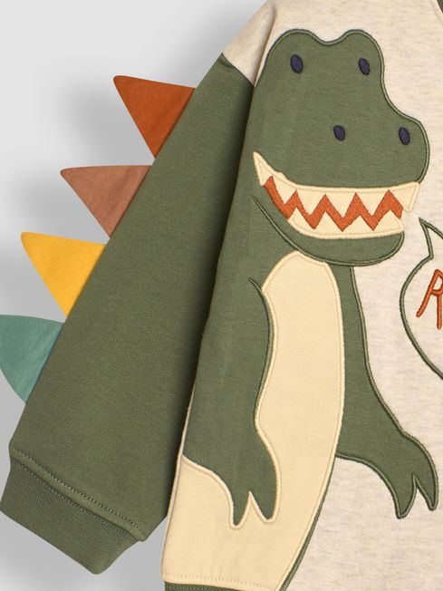 Dinosaur Applique Novelty Sweatshirt