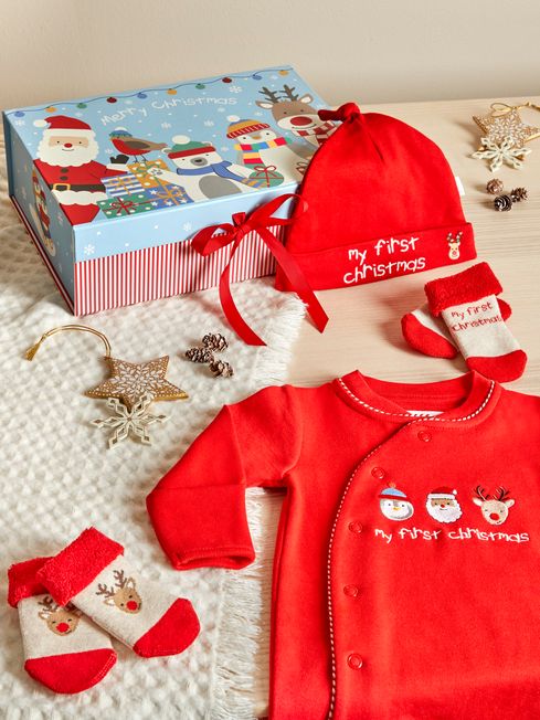 My First Christmas Baby Gift Set